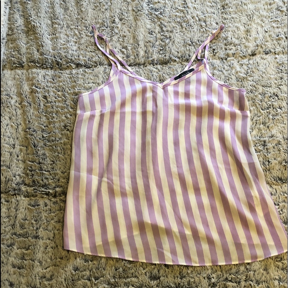 cute striped tank top no holes and no stains